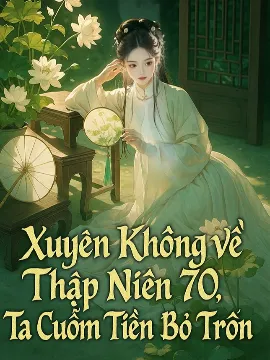 Bìa truyện Xuyên Không Về Thập Niên 70, Ta Cuỗm Tiền Bỏ Trốn