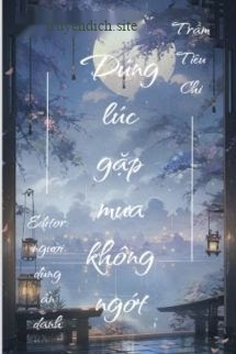 Bìa truyện Đúng Lúc Gặp Mưa Không Ngớt - Trầm Tiêu Chi